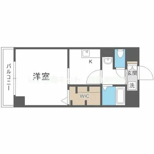 フローライト蛍池【3階】の間取り