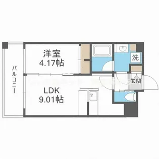 プレジオ緑地公園【12階】の間取り