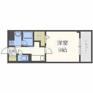 レジデンス南桜塚【2階】の間取り