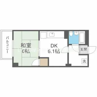 アメニティ曽根【2階】の間取り