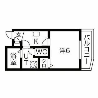 ヒルハイツ柴原駅前【2階】の間取り