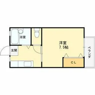 ラ・ルーチェ【2階】の間取り