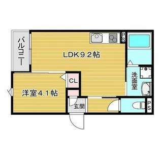T’s岡上の町【2階】の間取り