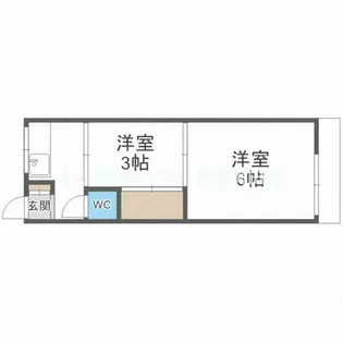 曽根ハウス【1階】の間取り