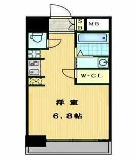 アークアベニュー梅田北【2階】の間取り