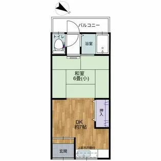 家納文化I【2階】の間取り