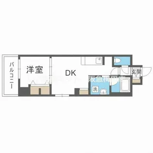 アーバネックス豊中【4階】の間取り