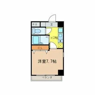 FS城西【401号室】の間取り
