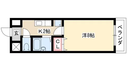 ルミエール【302号室】の間取り