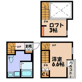 Quatre Portes【1階】の間取り