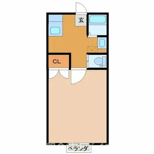 ハイツひろのが丘Ⅱ【501号室】の間取り