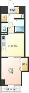 第二黒川ターミナルハイツ【6階】の間取り