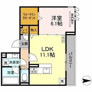 D-avance美合西町【301号室】の間取り