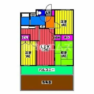 エバーライフ博多駅南【1階】の間取り
