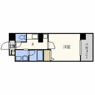 ソレアードコート【6階】の間取り