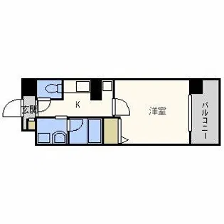 ソレアードコート【6階】の間取り