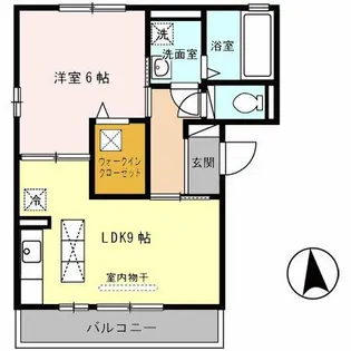 シャルマンA【2階】の間取り