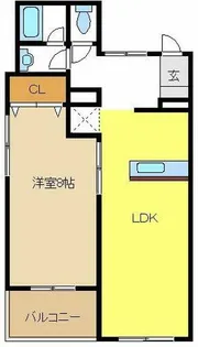新宿ビル【3階】の間取り