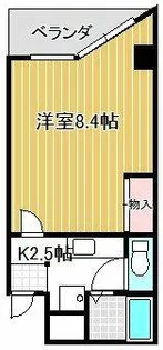 メゾンドシムラ【405号室】の間取り