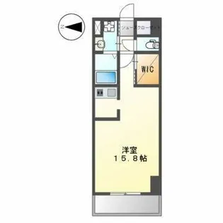 Viare storia(ヴィアレストリア)【402号室】の間取り