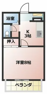 サンフレンズ寺前【205号室】の間取り