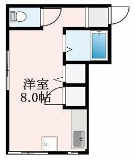 大阪府富田林市本町【アパート】の間取り
