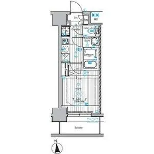 メイクスアート上前津Ⅵ【7階】の間取り