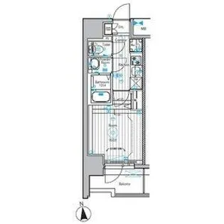 メイクスアート上前津Ⅵ【7階】の間取り