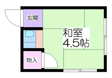 第一ハイツ【201号室】の間取り