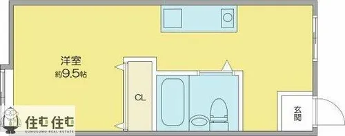 SSKハイツ【303号室】の間取り