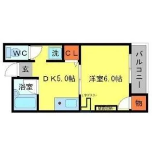 エルドラード箕面2【2階】の間取り