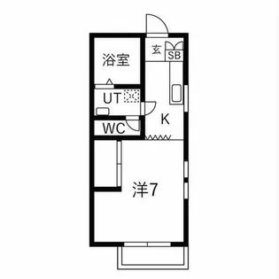 アネックスSAKURA【A号室】の間取り