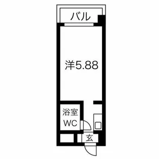 レジデンスヒカリ【2階】の間取り