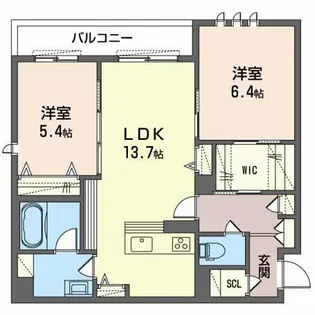 La Suite Infini【3階】の間取り
