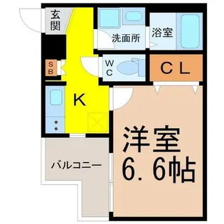 ルシエル吹上【3階】の間取り