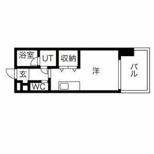 YAKUIN SQUARE【10階】の間取り