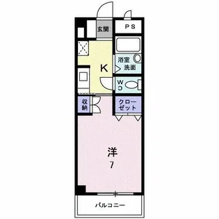 プラザ999【1階】の間取り