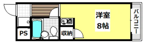 総持寺参番館【303号室】の間取り