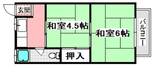 誠和ビル【3階】の間取り
