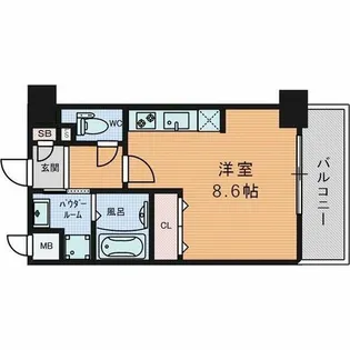 パルティール金山【7階】の間取り