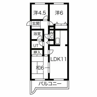 エミネンス覚王山【3階】の間取り