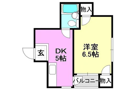 岡優マンション【2階】の間取り