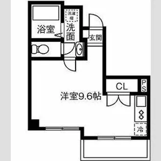 リエス千代田橋【4階】の間取り