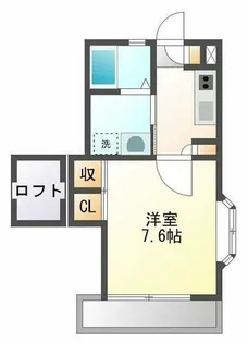 プルミエ・ラムール【1階】の間取り