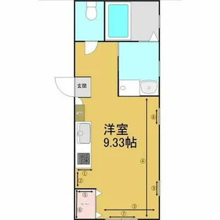 ナビオ15【1階】の間取り