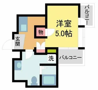 ドール甲子園口【202号室】の間取り