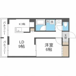 プルミエールメゾン南円山【3階】の間取り