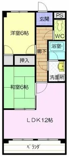 アクシス呼続【3階】の間取り