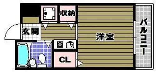 朝日プラザ河内長野デポーフロント【4階】の間取り