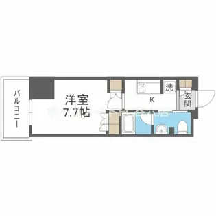 コンフォリア江坂【11階】の間取り